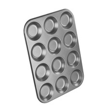 Chef Aid flache Br&ouml;tchendose f&uuml;r 12 Tassen, aus 12 grauen