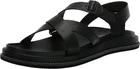 Chaco Women's Townes Sandal Full Grain Leather Buckle Comfort Lightweight Black