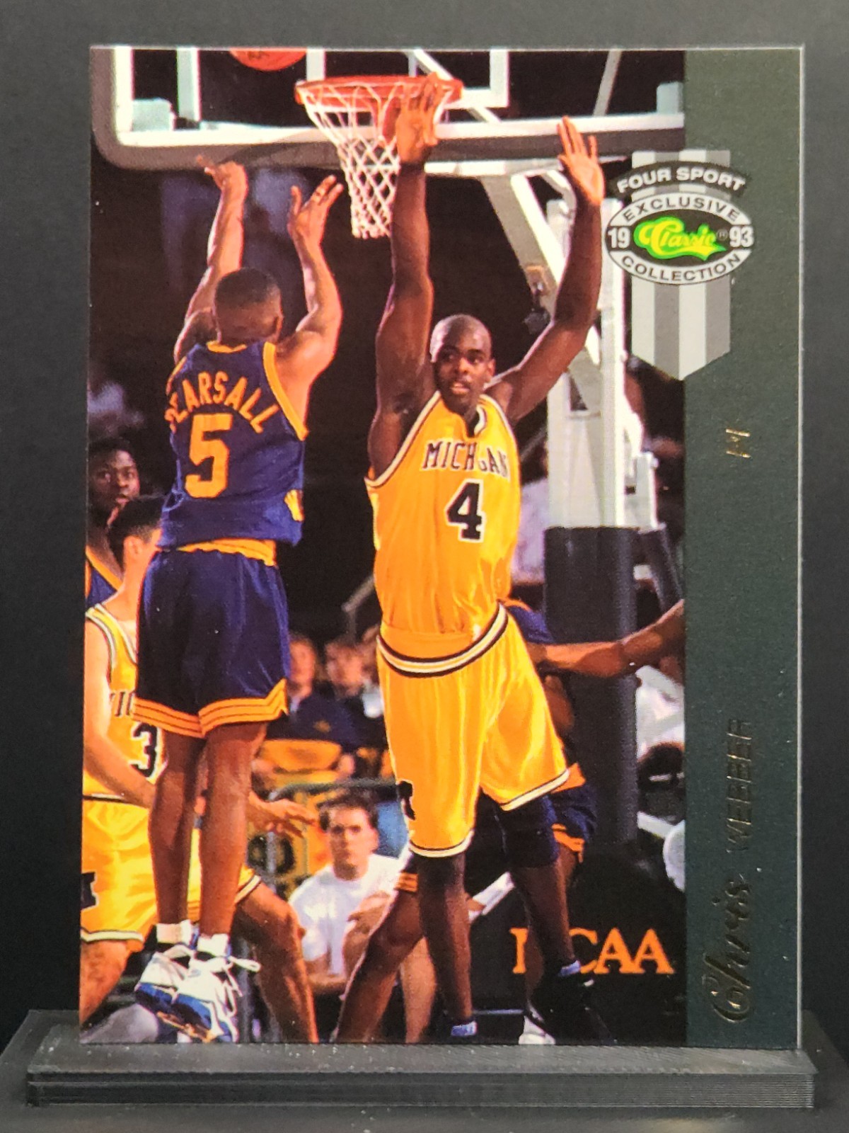1993 Classic Four Sport Collection Mcdonald's - Chris Webber #30 (RC)