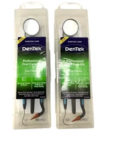 DenTek Professional Oral Care Kit -Pick & Scaler,Tartar Removal Tool & Gum, 2 pk
