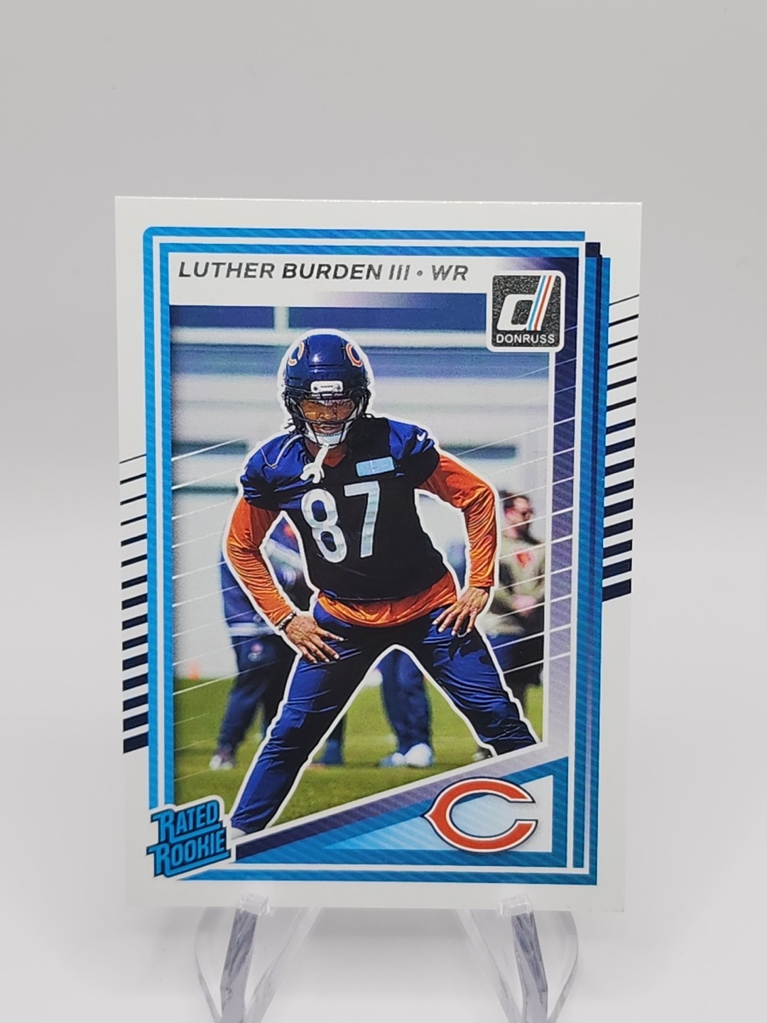 2025 Donruss Football Aqueous Test - Luther Burden III SSP 🌟 - #395 🌟