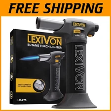 Refillable Cooking Torch with Safety Lock