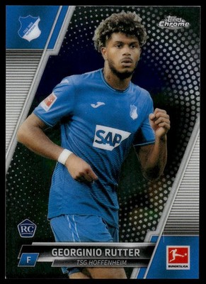 2022 Topps Chrome Bundesliga Georginio Rutter #53 RC