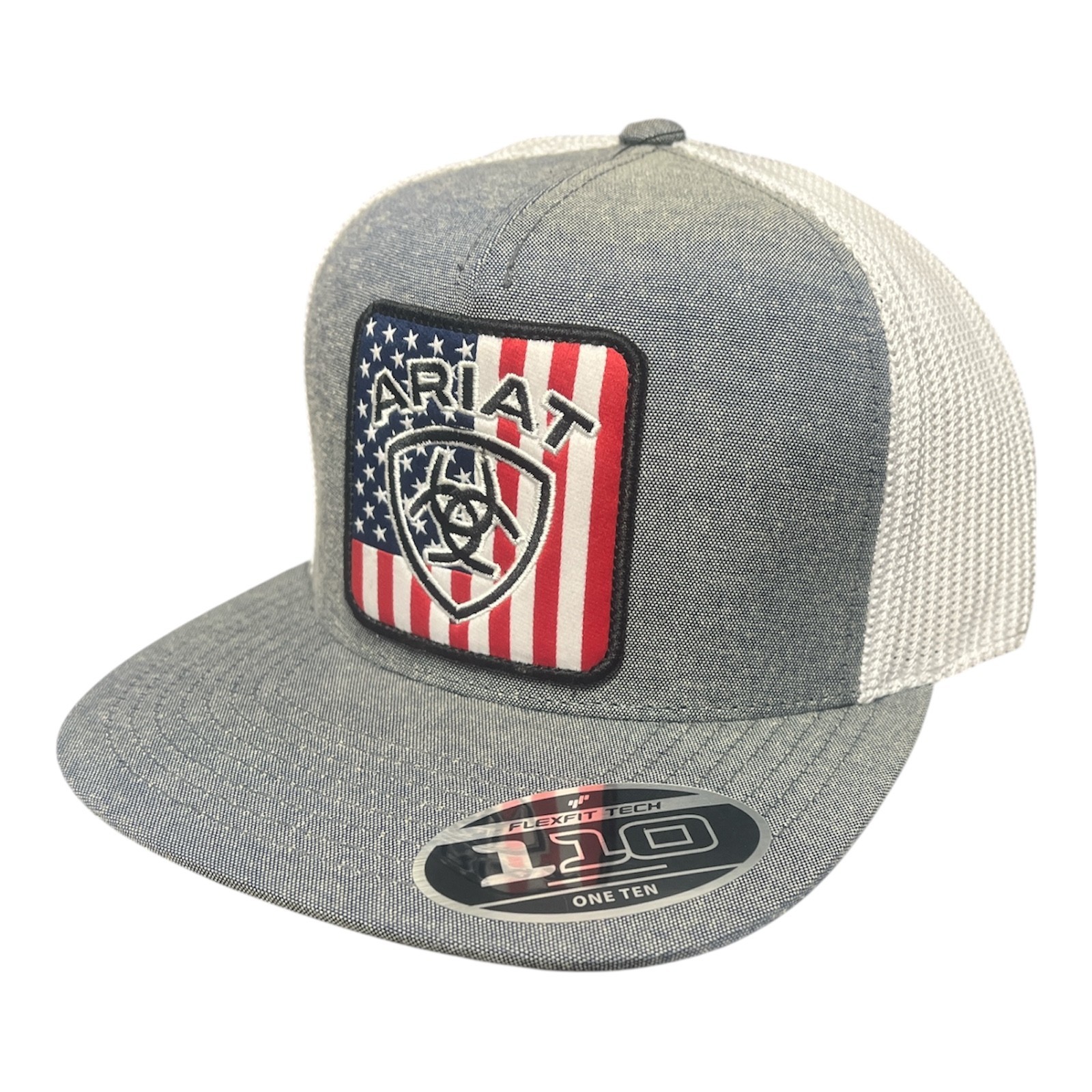 S Denim Usa Flag Snapback Flexfit 110 Cap - A300065520