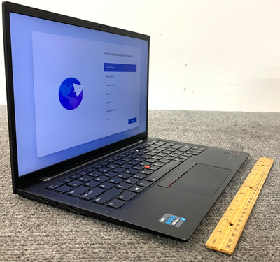 Lenovo ThinkPad X1 Carbon Gen 9 14'' Laptop i7-1185G7 16GB RAM 512GB NVMe, As Is