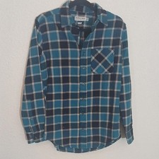 Make Offer!  American Apparel Blue Plaid Flannel Shirt