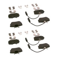 2 BremsbelagsäTze Scheibenbremsen 16,2 Mm Bosch FüR U.A. VW Transporter