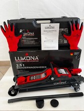 Hydraulischer Wagenheber 2,5T PKW Autoheber Rangierwagenheber + Transportkoffer