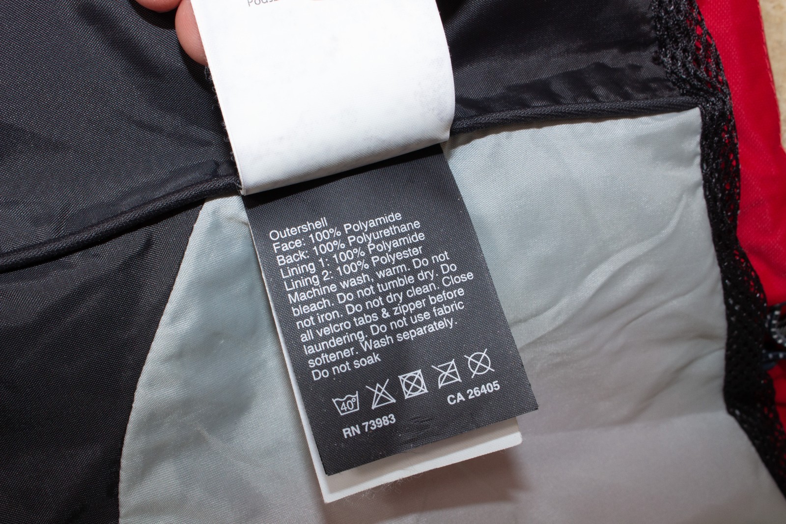 Helly Hansen Jacket Red Hooded Sailing HELLYTECH … - image 11