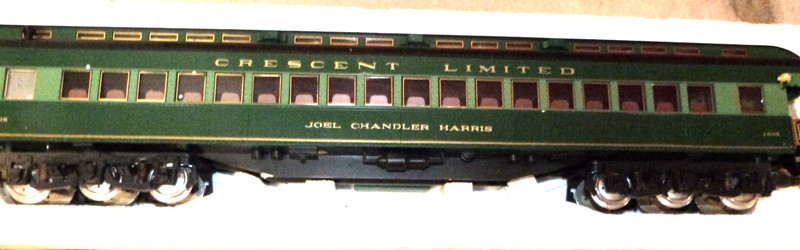 G Scale Aristocraft Southern Crescent Ltd Heavyweight "Harris" Observation 1405