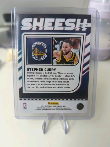 2024-25 Panini Hoops Basketball Stephen Curry Press Proof Sheesh /25 - Picture 2 of 2