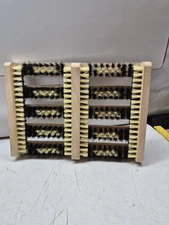 Boot Scraper Brush – Flat Door Scrubber Mat - All Weather Shoes & Boots Clean...