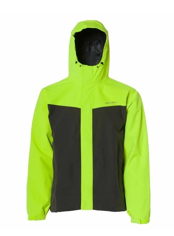 Grundéns Full Share Anorak, nero/grigio, Medium