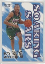 1997-98 Fleer Soaring Stars Ray Allen #2SS HOF 04dh