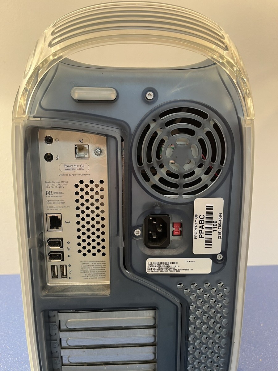 Apple M5183 Power Mac G4 350 MHz (agp) Graphite for sale