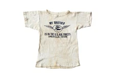 Vintage 1940s WW2 Amarillo, Texas U.S. Air Force Kids Single Stitch T-Shirt