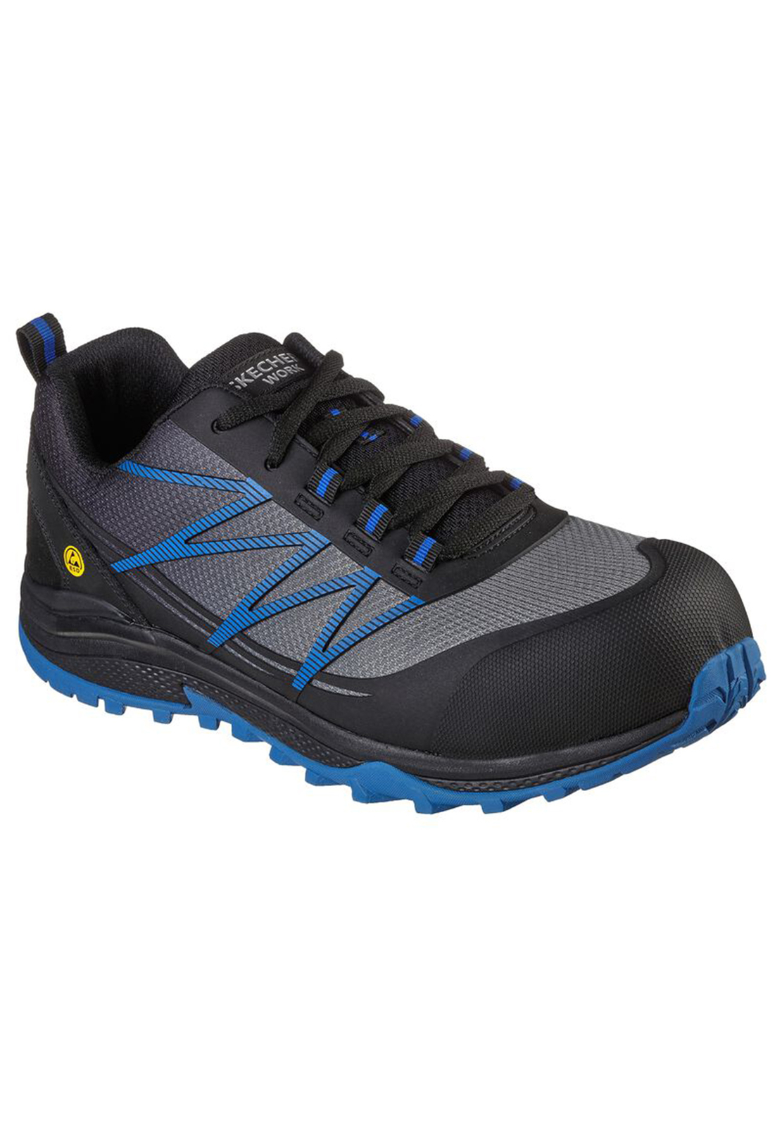 Skechers Scarpe da Lavoro PUXAL Uomo Scarpe Sneakers 200046EC Nero Blu