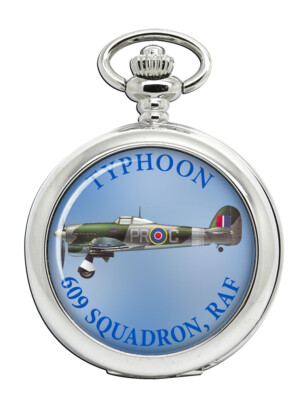 Hawker Typhoon Flugzeug Taschenuhr