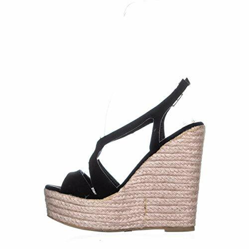 9 0 taglia Xoxo 11 zeppa Toe Us UK con Sabeen Sandali neri Peep wTAqR1qxP
