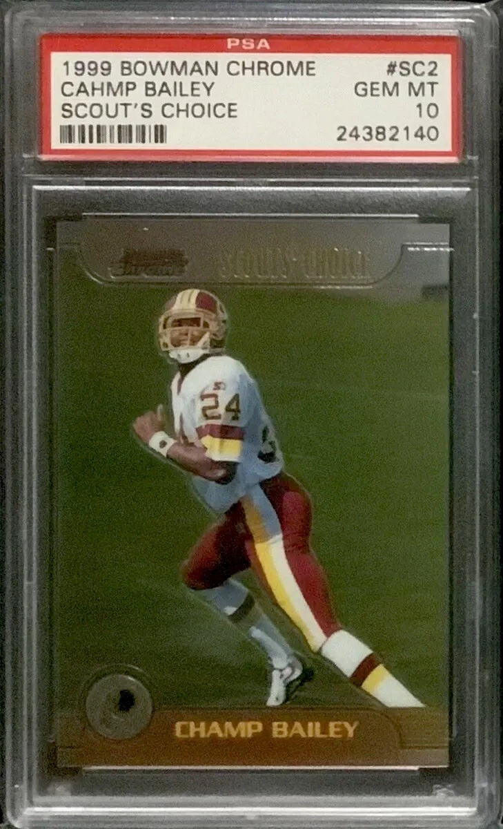 Champ Bailey Bowman Chrome Scout's Choice #SC2 Scouts Choice