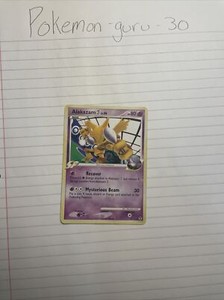 Pokémon TCG Alakazam [4] Rising Rivals 38 Regular Uncommon