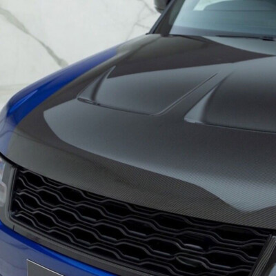 Carbon fiber BKM SVR STYLE VENTED Hood Bonnet for Range Rover Sport & SVR L494