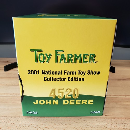 Ertl Toy Farmer John Deere Model 4520 Tractor 2001 National Farm Toy Show 1:16 - Picture 16 of 21