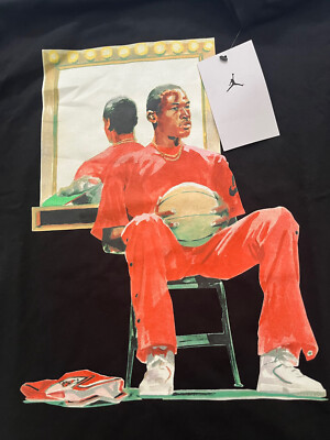 Air Jordan T Shirt Herren Artist Series by Jacob Rochester Größe XS Grafik Nike