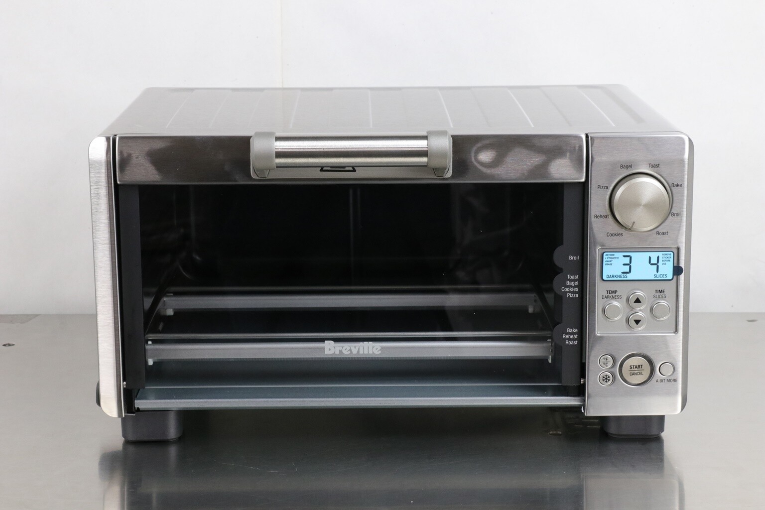 BREVILLE MINI SMART OVEN BOV450XL SILVER NEW OPEN BOX eBay