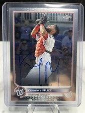 2022 Topps Chrome - Chrome Veteran Autographs #CVA-KR Keibert Ruiz (AU)