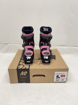 K2 S231907901245 LUV BUG PINK/ BLACK YOUTH SKI BOOTS US)