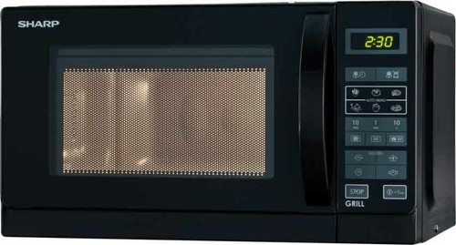 Forno Microonde Combinato Sharp Grill 20 Litri 800 W R-642 BKW | eBay
