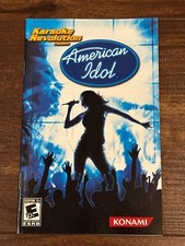 Karaoke Revolution American Idol PS2 Playstation 2 Instruction Manual Only