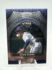 2022 Prizm Baseball Championship Stage #CS-3 Ozzie Albies - Atlanta Braves
