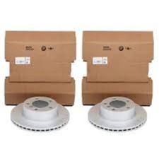 Front Brake Disc Rotor Set of 2 Genuine BMW 1 Series F20 2 Series 34116792215
