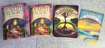 Earth Magic Oracle 48 Card Deck with Guidebook Steven Farmer ...