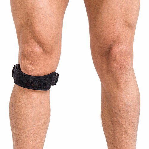 Adjustable Knee Support Patella Strap Neoprene Brace Fastener Guard Gym Sports - Picture 4 of 8