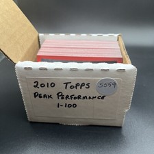 2010 Topps Peak Performance Insert Set of 100 - Minus 9- Babe Ruth, Jeter
