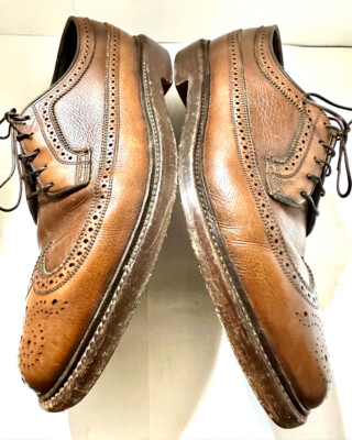 FLORSHEIM Royal Imperial 5Nail V Cleat  93602 Oxford Wingtp Size 10 C FLORSHEIM Royal Imperial 5Nail V Cleat 93602 Oxford Wingtp  main image 2