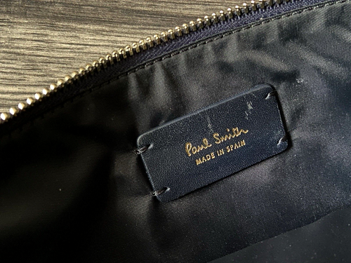Paul Smith Leopardenmuster Leder Clutch Tasche Handgelenk Made IN Spanien Retail - Bild 10 von 10