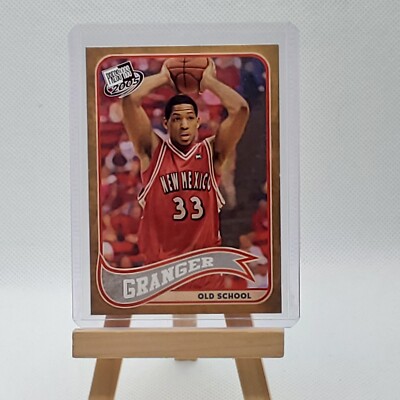   2005 Press Pass Danny Granger Old School Rookie RC #OS 9 New Mexico Lobos
