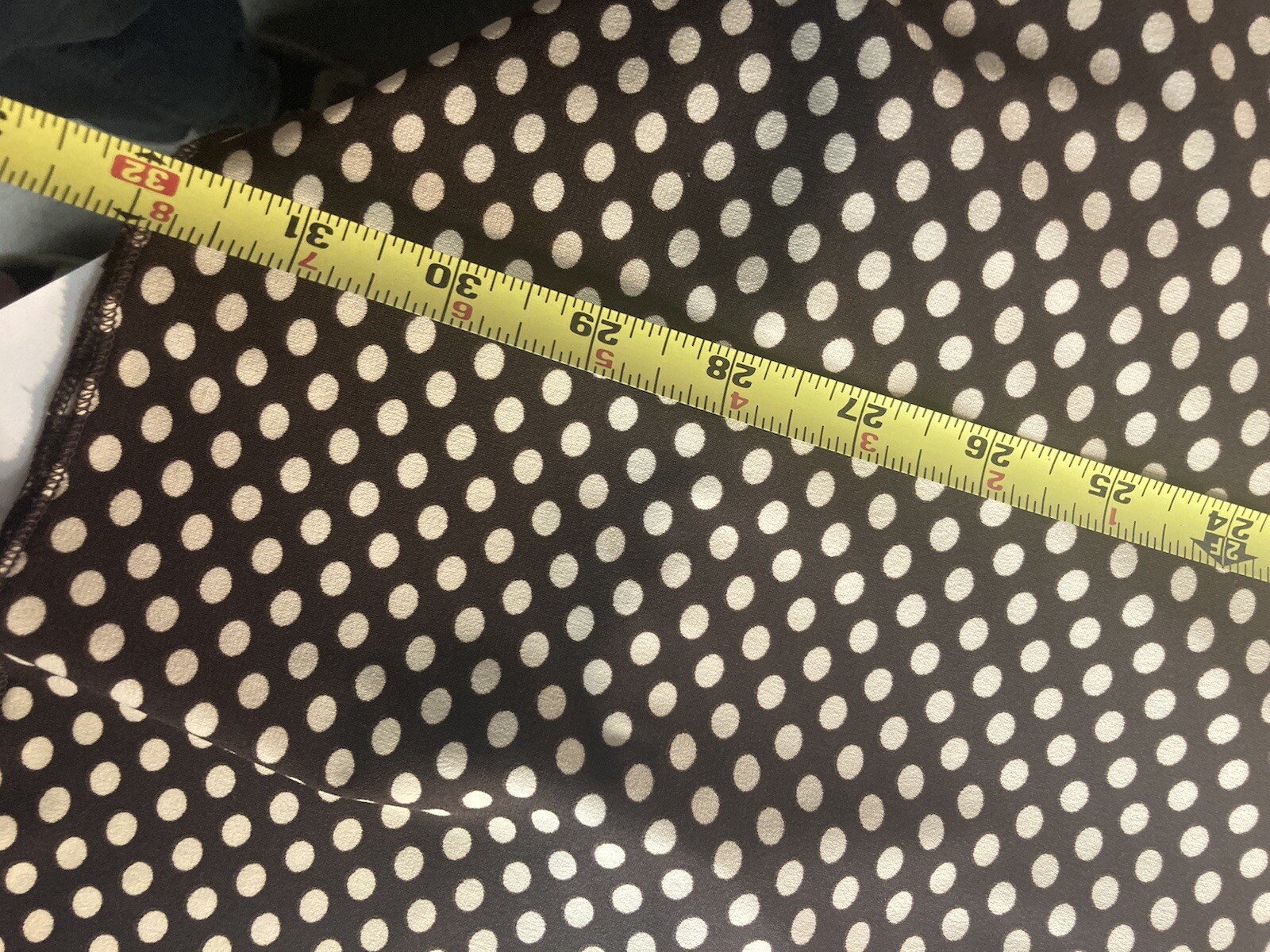 Ruby Rox Y2K Polka Dot Fit & Flare Dress, Rockabilly Style, Medium