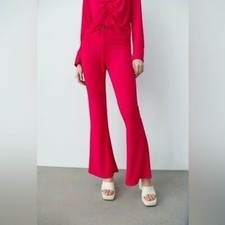 ZARA women  s Basic Flowy pants 5039/587