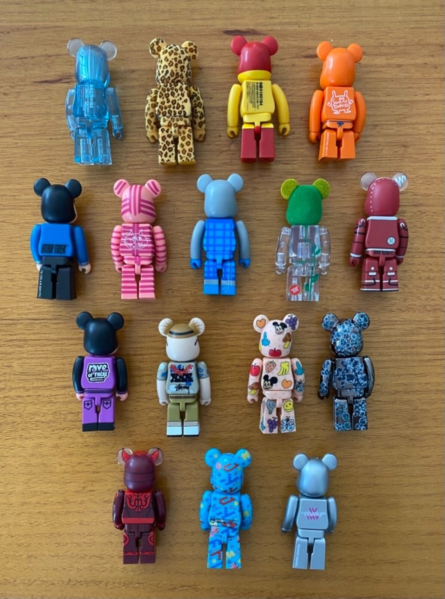Medicom Bearbrick 100% Series 19 - 16 Figures including 7