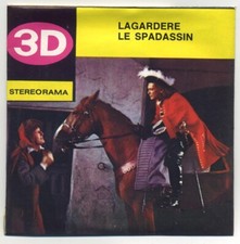 Lagardere the Swordsman 1959 French Movie 3 Reel Stereorama View-Master Packet