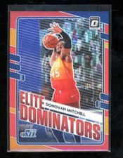 2020-21 Donruss Optic Donovan Mitchell Elite Dominators Red Prizm /99 Y2608