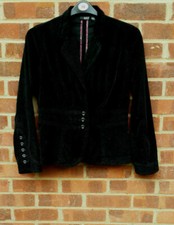 Ana Black Corduroy Jacket Uk Size M