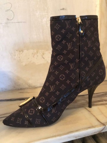 Stivaletti Louis Vuitton Donna Stivali al Polpaccio RANGER Taglia  EU39-nuovo | eBay