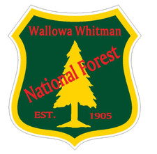 5" wallowa whitman national forest bumper sticker decal usa made