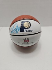 Rasual Butler Indiana Pacers Autograph Signed Mini Basketball Indiana Hospital 